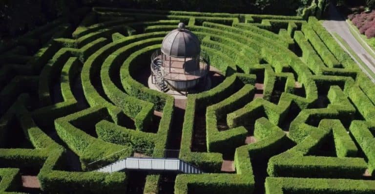Labirinto parco giardino sigurta